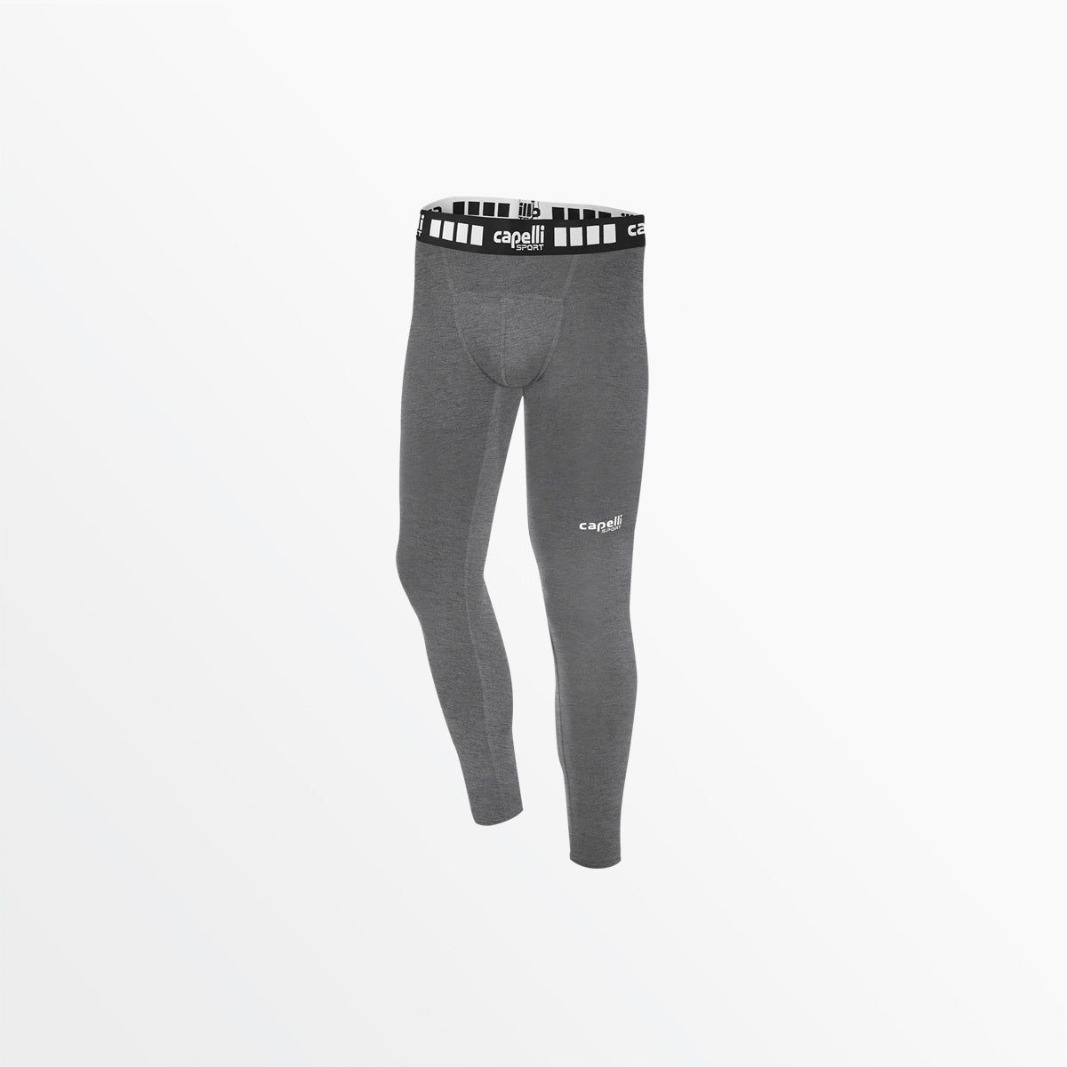 Boy's Performance Tights Capelli Sport S Dark Heather Grey