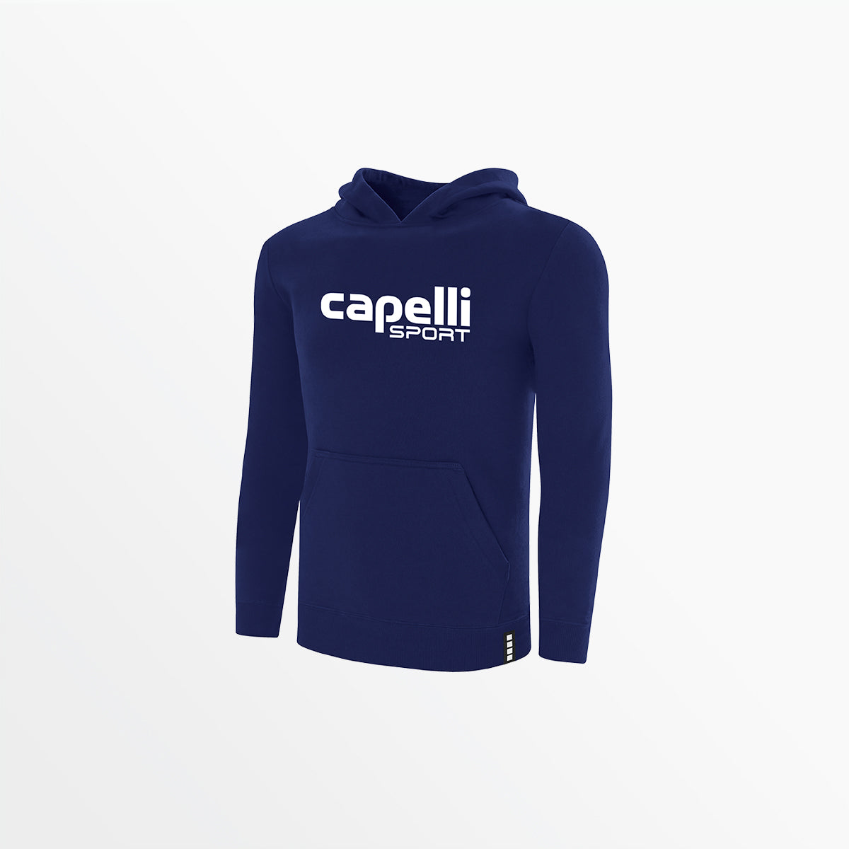 Youth Logo Fleece Pullover Hoodie Capelli Sport L Navy