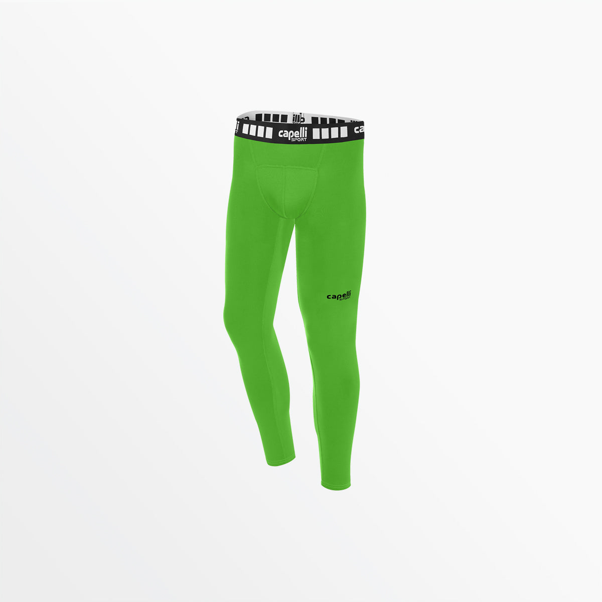 Boy's Warm Performance Tights Capelli Sport XXS Power Green