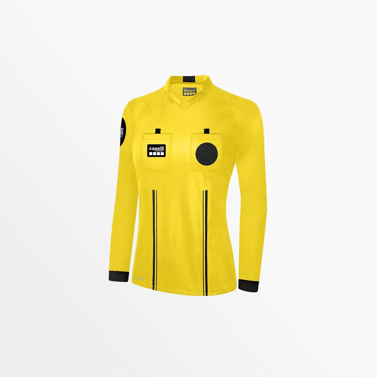 Women's Official Referee V-Neck Long Sleeve Jersey Capelli Sport XS