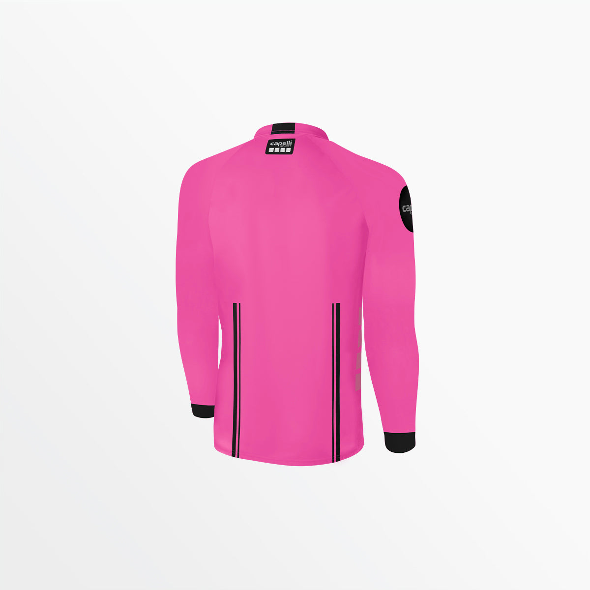 Adult Official Referee 1/4 Zip Long Sleeve Jersey Capelli Sport