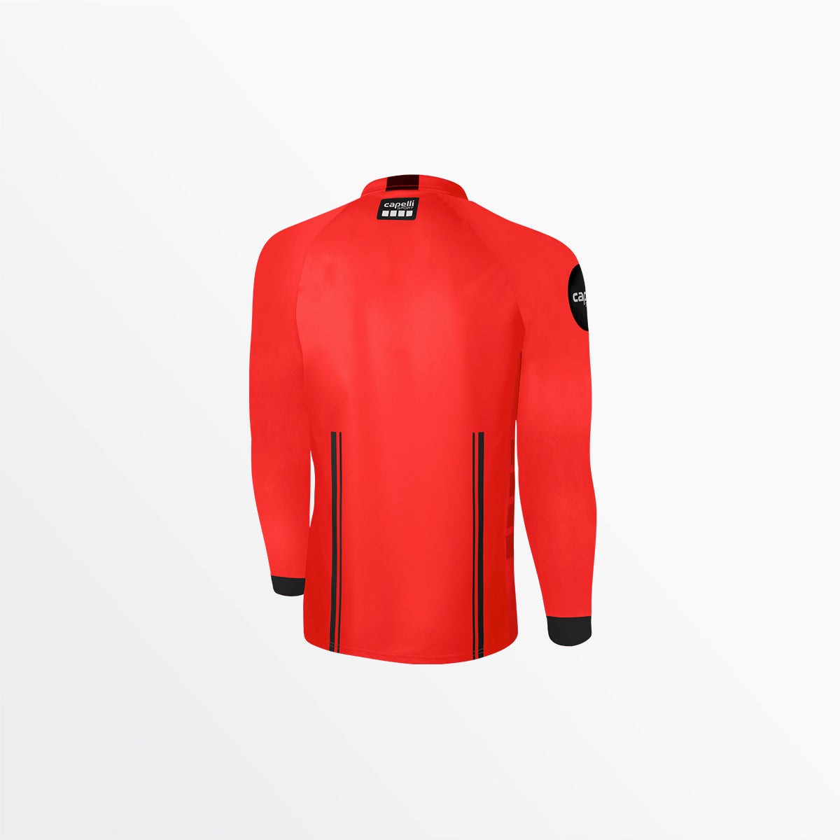 Adult Official Referee 1/4 Zip Long Sleeve Jersey Capelli Sport