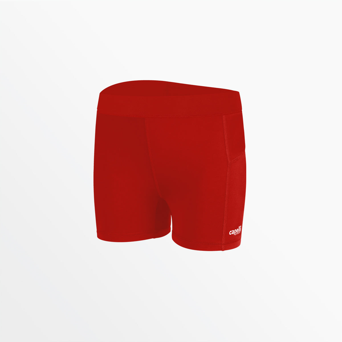 Women's Performance Essential Shorts 3" Capelli Sport Red S