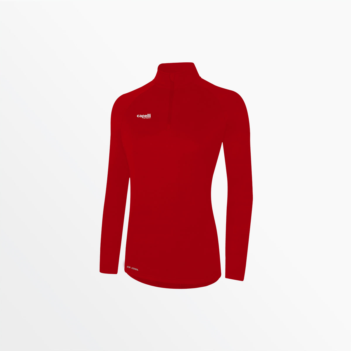 Women's Performance 1/4 Zip Top Capelli Sport Red S