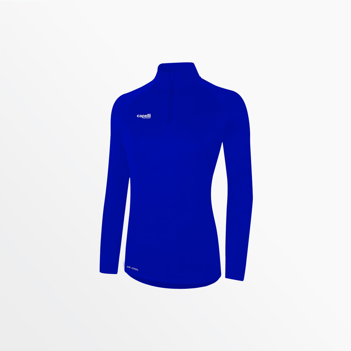 Women's Performance 1/4 Zip Top Capelli Sport Royal Blue S