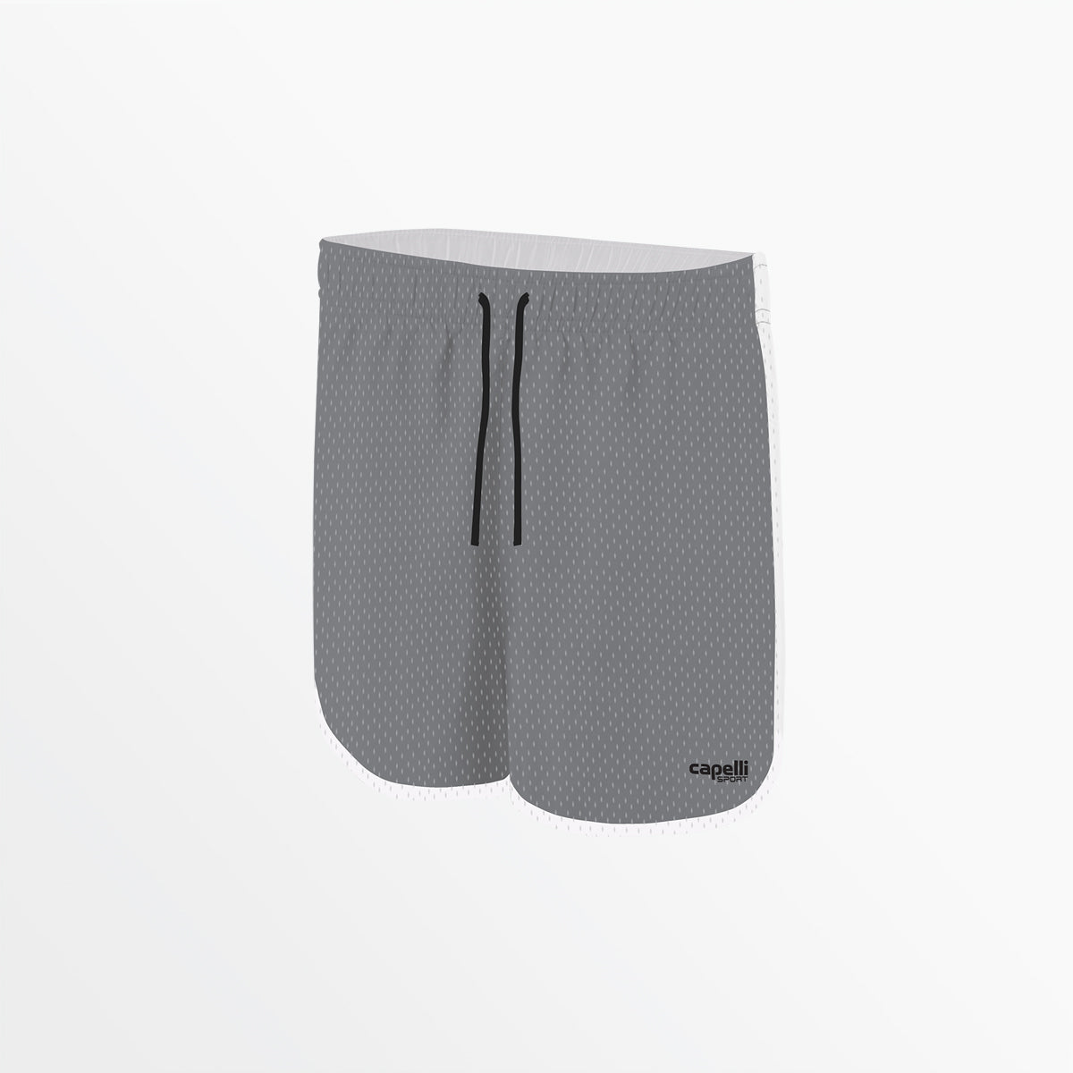 Women's 2-Tone Mesh Shorts Capelli Sport Light Grey XS