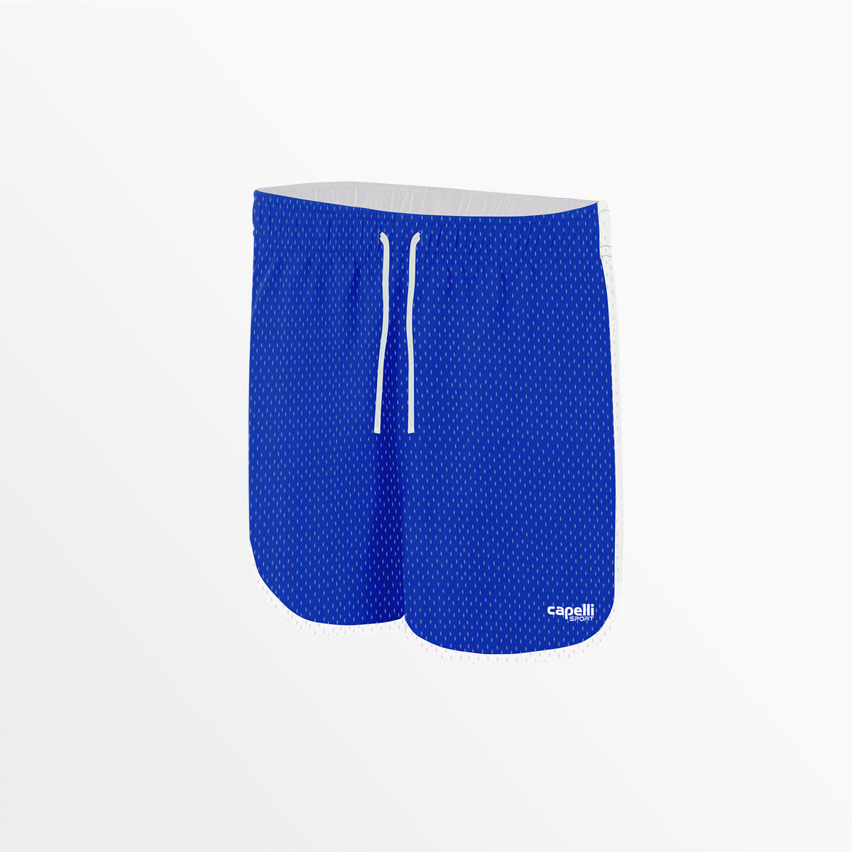 Women's 2-Tone Mesh Shorts Capelli Sport Royal Blue XS