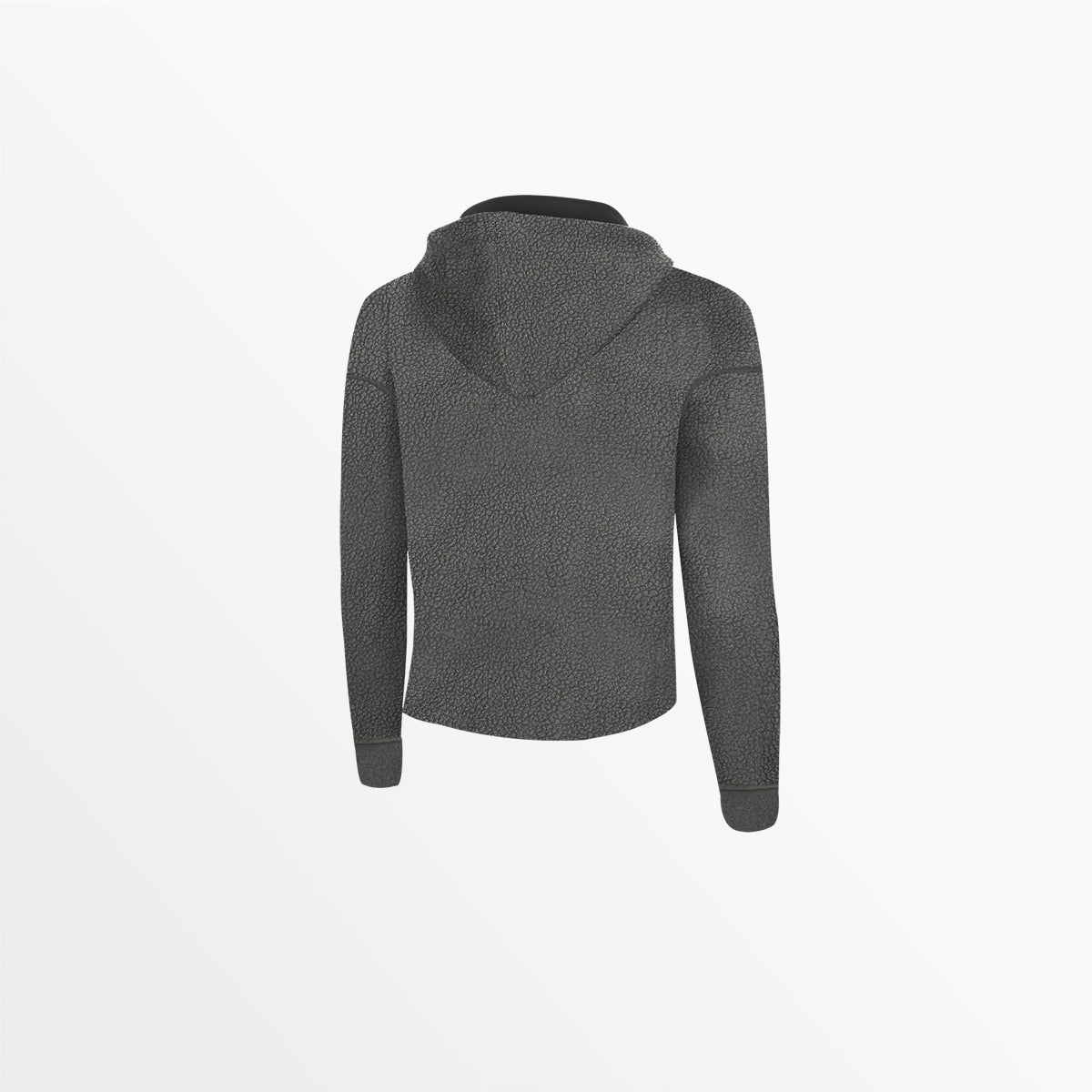 Women's Sherpa Cropped Pullover Hoodie Capelli Sport