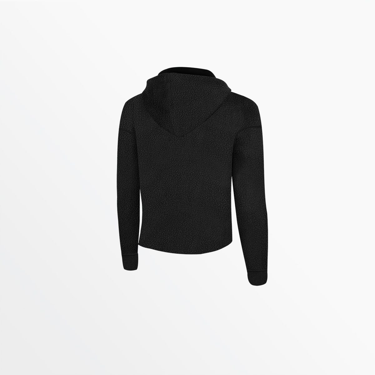 Women's Sherpa Cropped Pullover Hoodie Capelli Sport