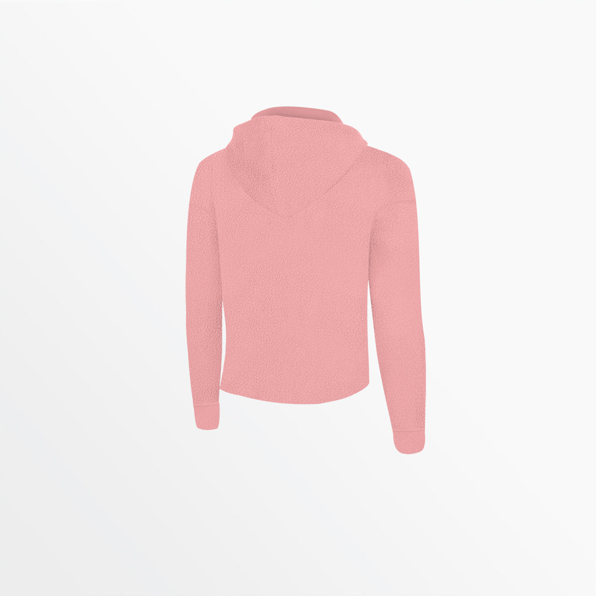 Women's Sherpa Cropped Pullover Hoodie