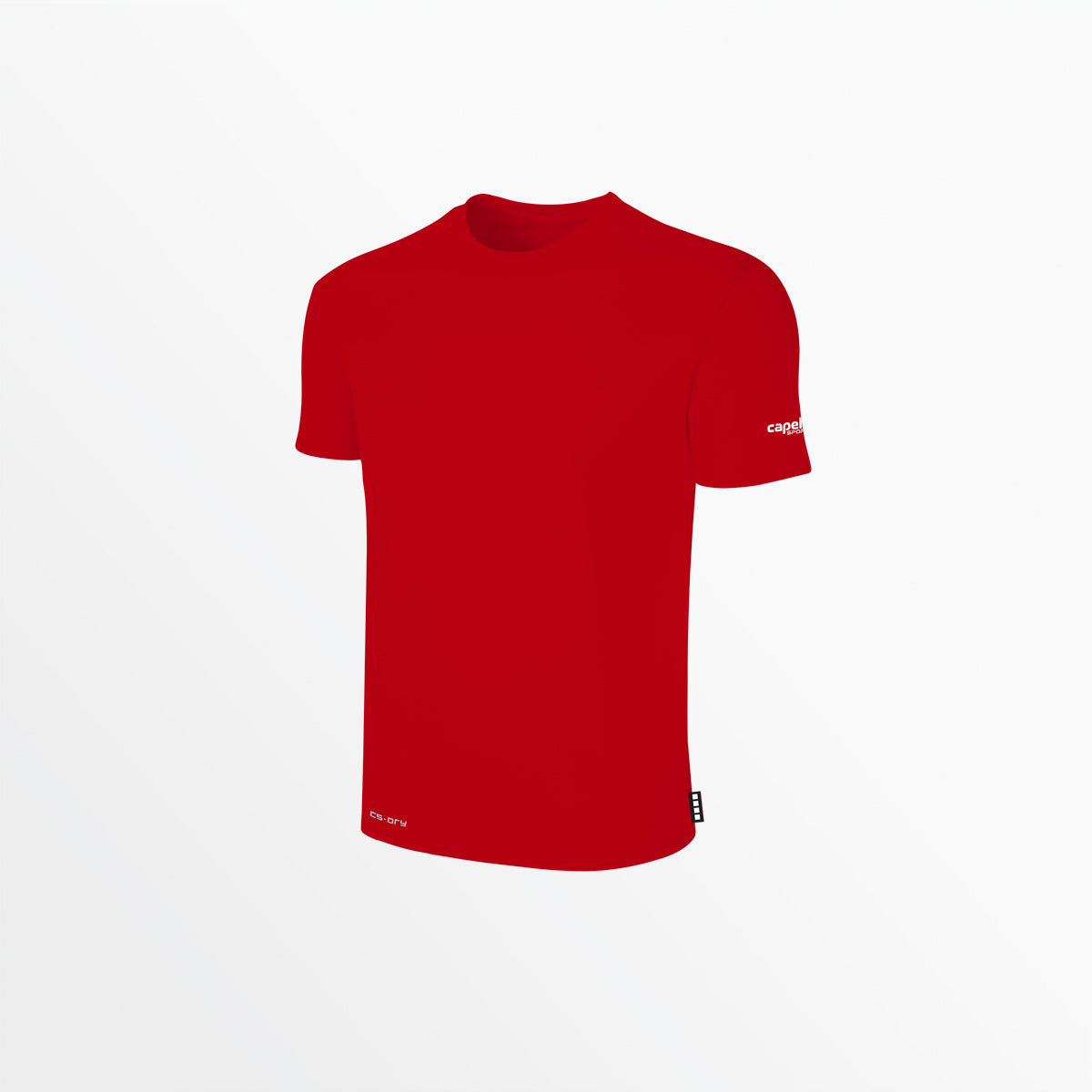 Men's CS-DRY Tee With Sleeve Logo Capelli Sport
