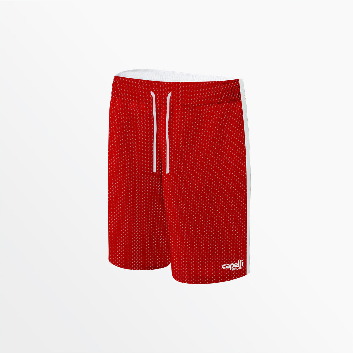 Men's Basics 2-Tone Mesh Shorts Capelli Sport Red S
