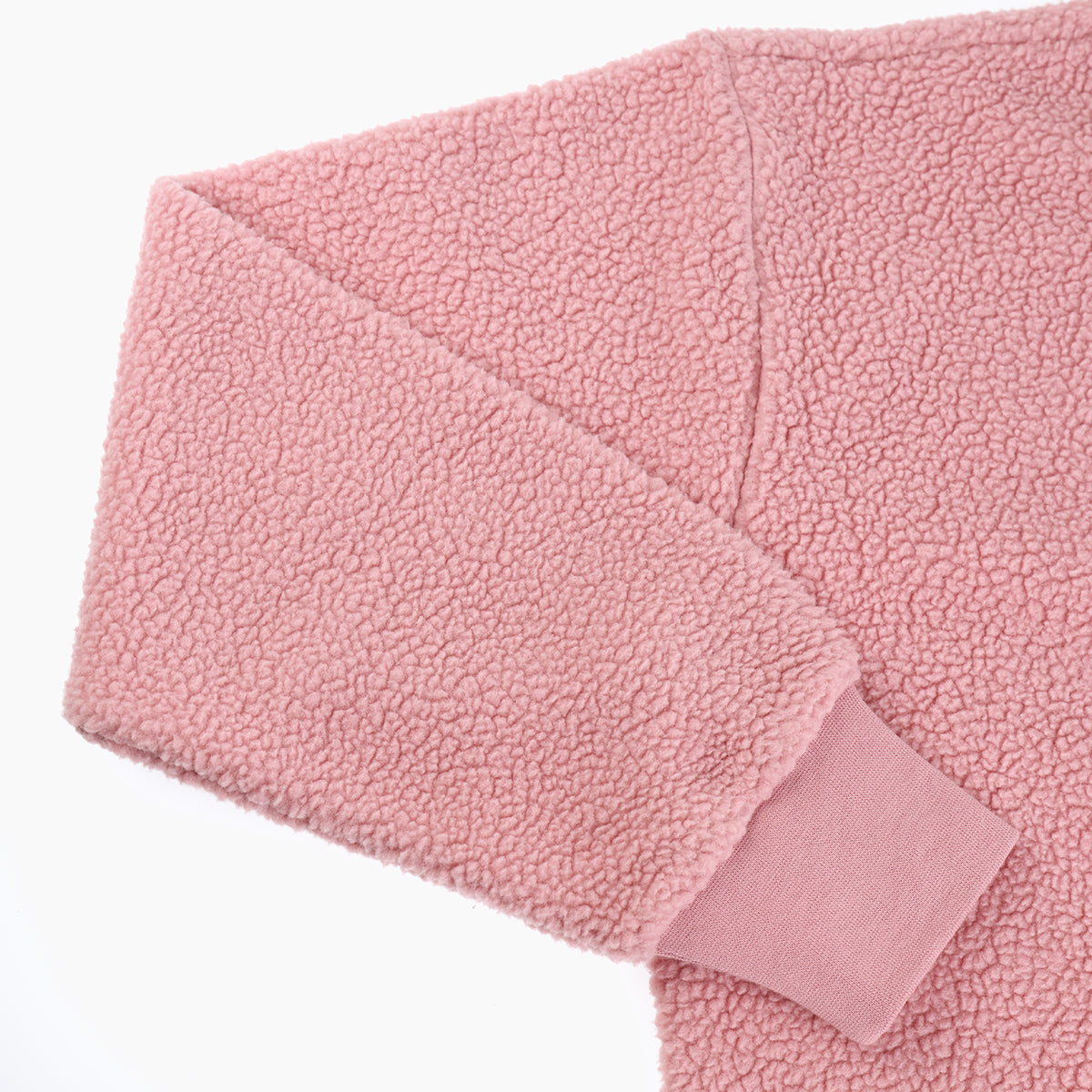 Women's Sherpa Cropped Pullover Hoodie