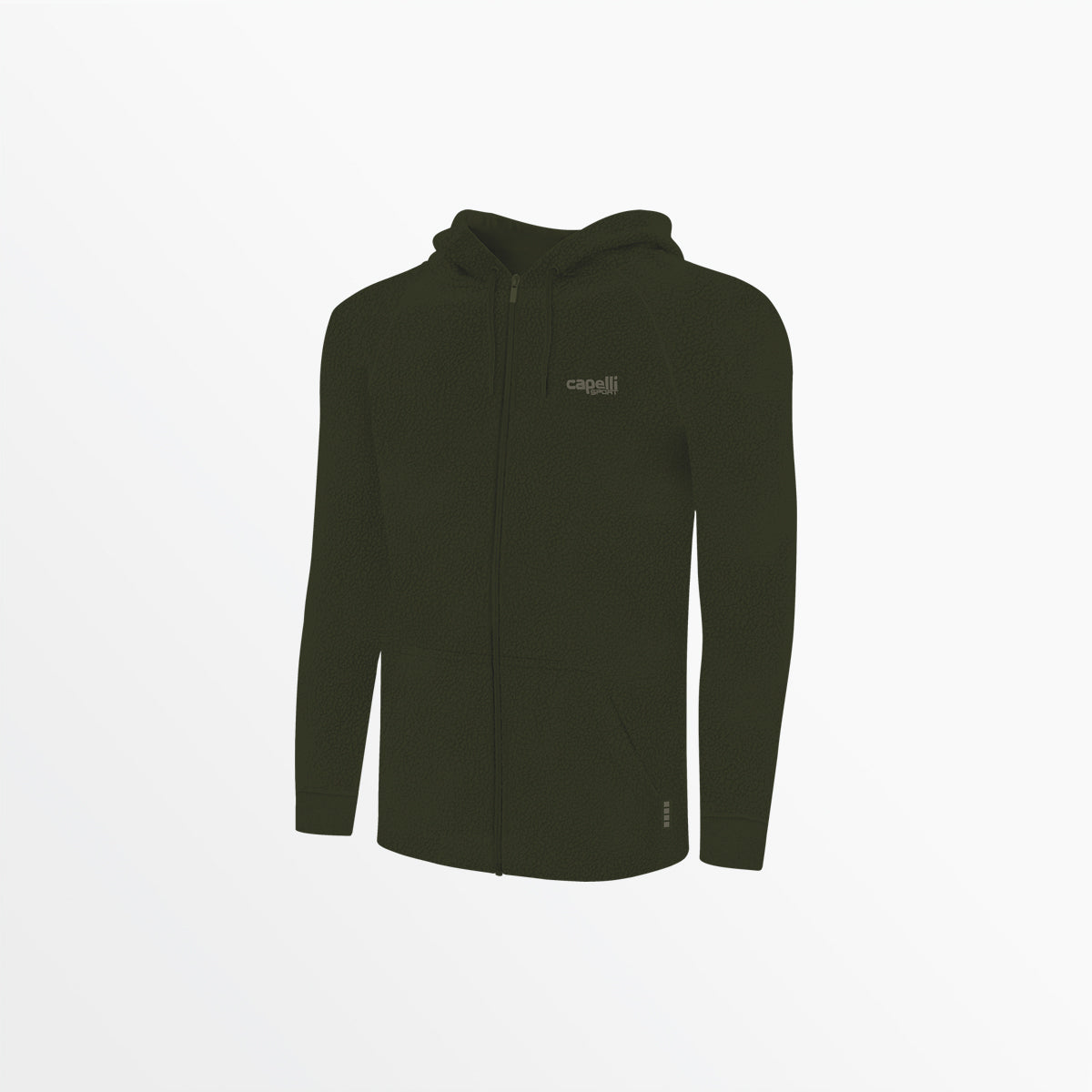 Men's Sherpa Zip Up Hoodie Capelli Sport S