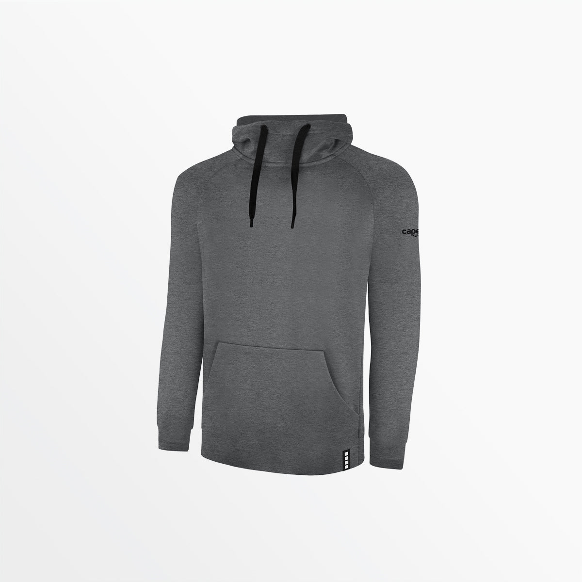 Men's Lifestyle Therma Fleece Pullover Hoodie With CS Sleeve Logo Capelli Sport