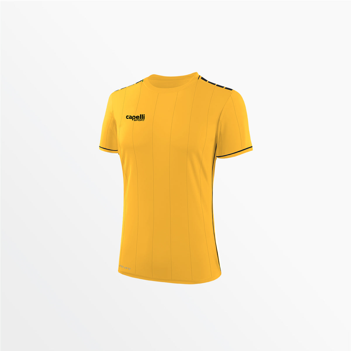 Women's Empire Knit Stripe Jersey Capelli Sport S Athletic Gold