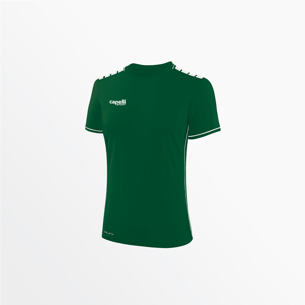 Women's Empire Knit Stripe Jersey Capelli Sport XS Green