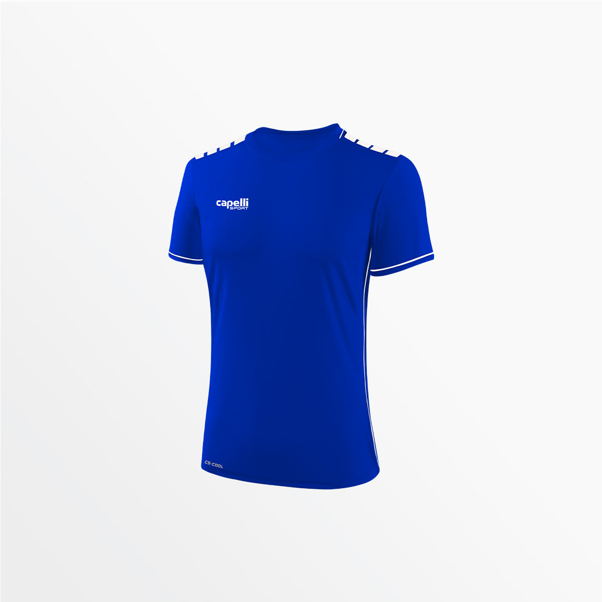 Women's Empire Knit Stripe Jersey Capelli Sport S Royal Blue