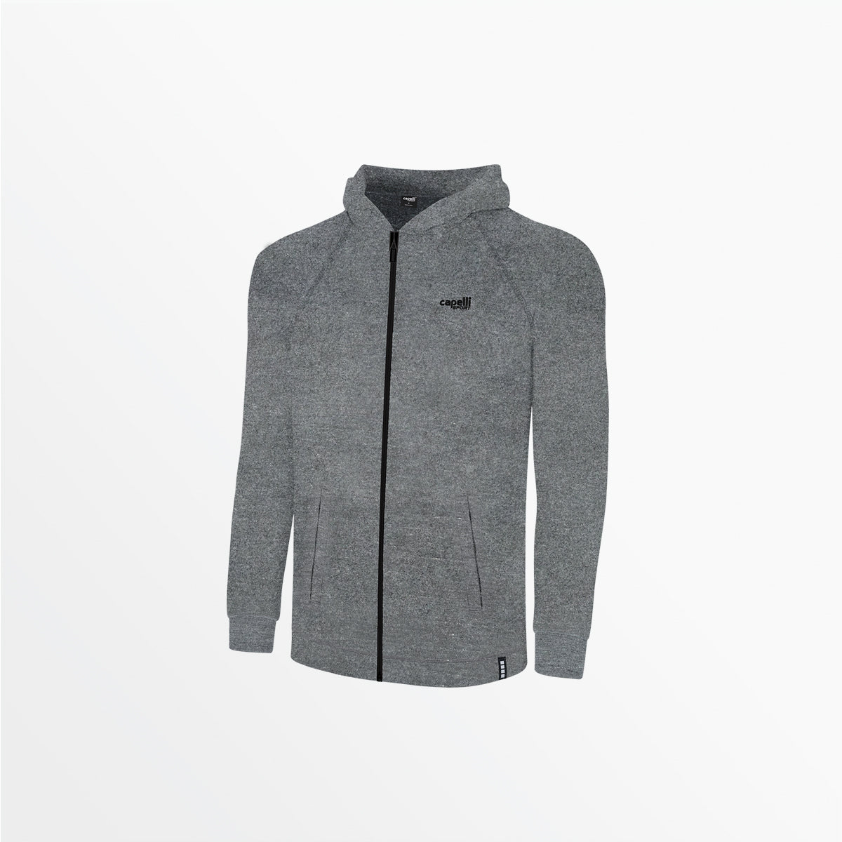 Youth Heathered Zip Up Hoodie Capelli Sport XXS