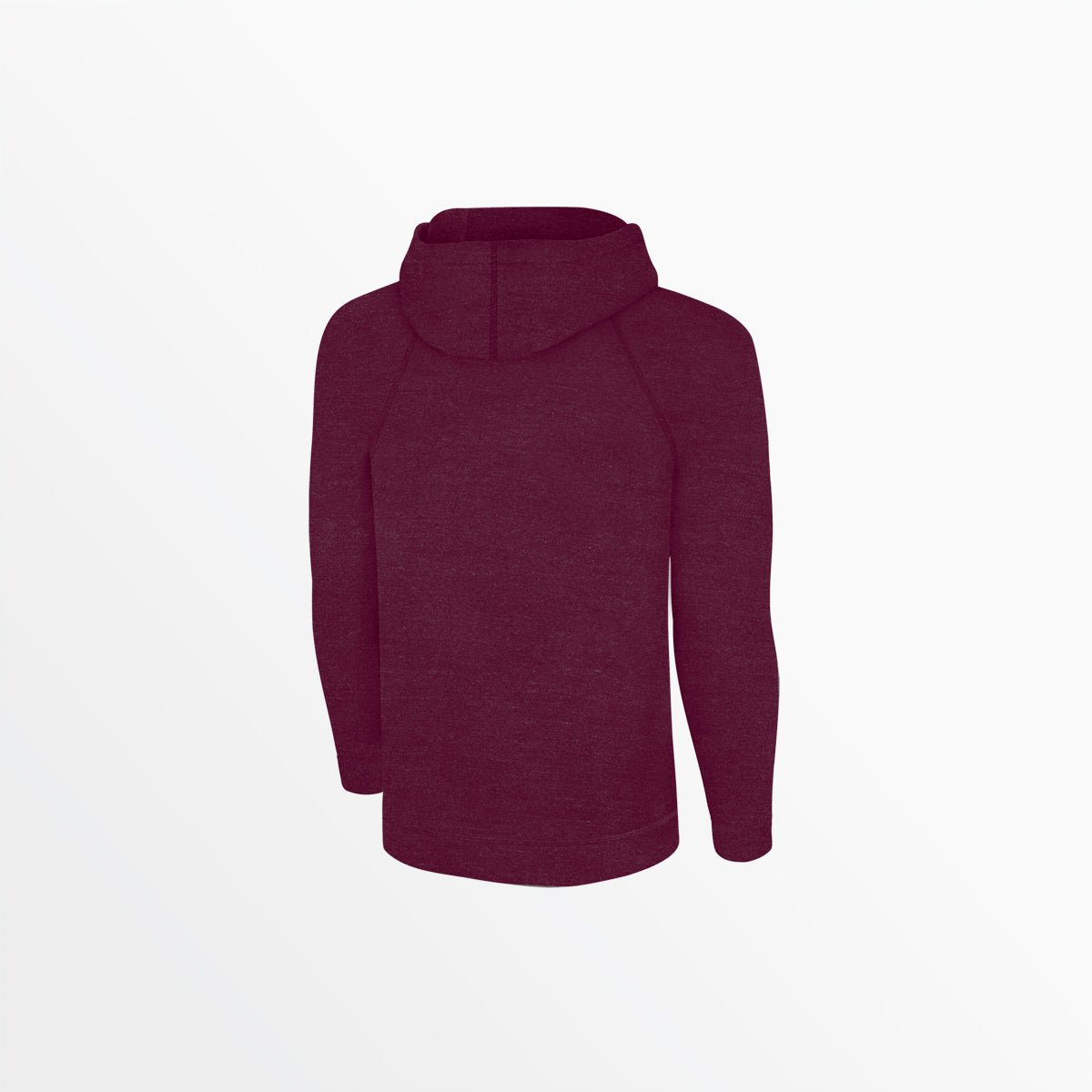 Men's Heathered Zip Up Hoodie Capelli Sport