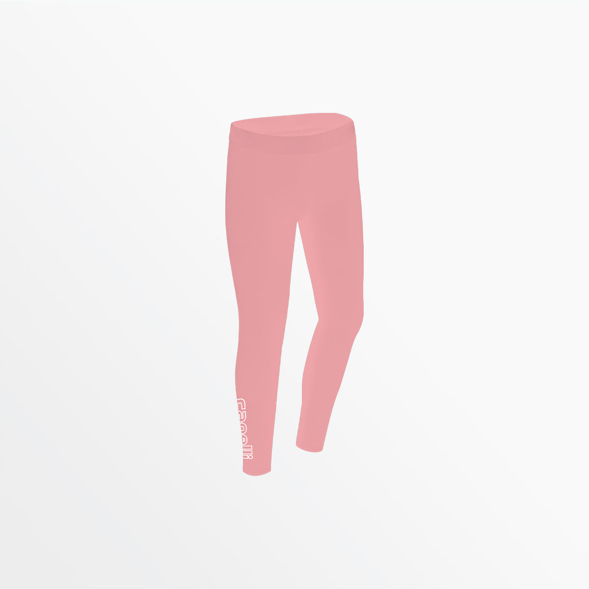 Women's Mid Rise Logo Cotton Leggings Capelli Sport XS
