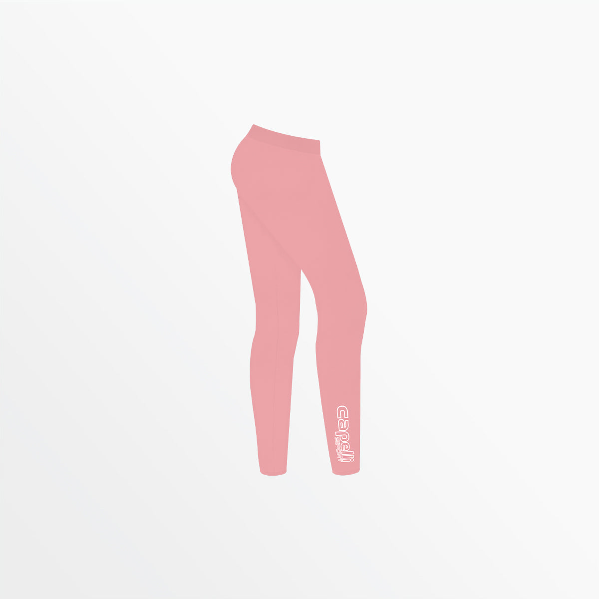 Women's Mid Rise Logo Cotton Leggings Capelli Sport
