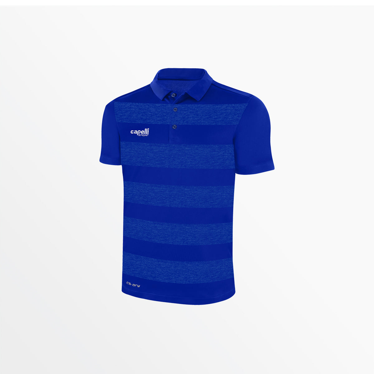 Youth Classic Stripe Poly Polo Capelli Sport