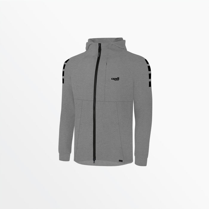 capelli YOUTH TECH ⅠⅠ ZIP UP HOODIE Light Heather Grey