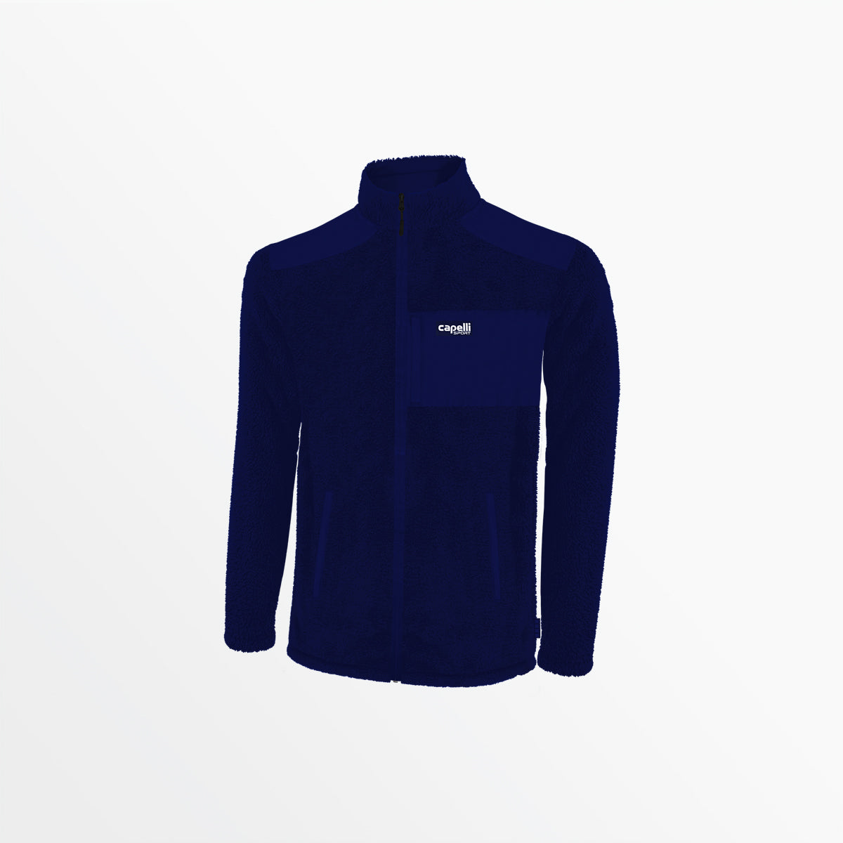 Men's Mixed Media Sherpa Jacket Capelli Sport Dark Navy S
