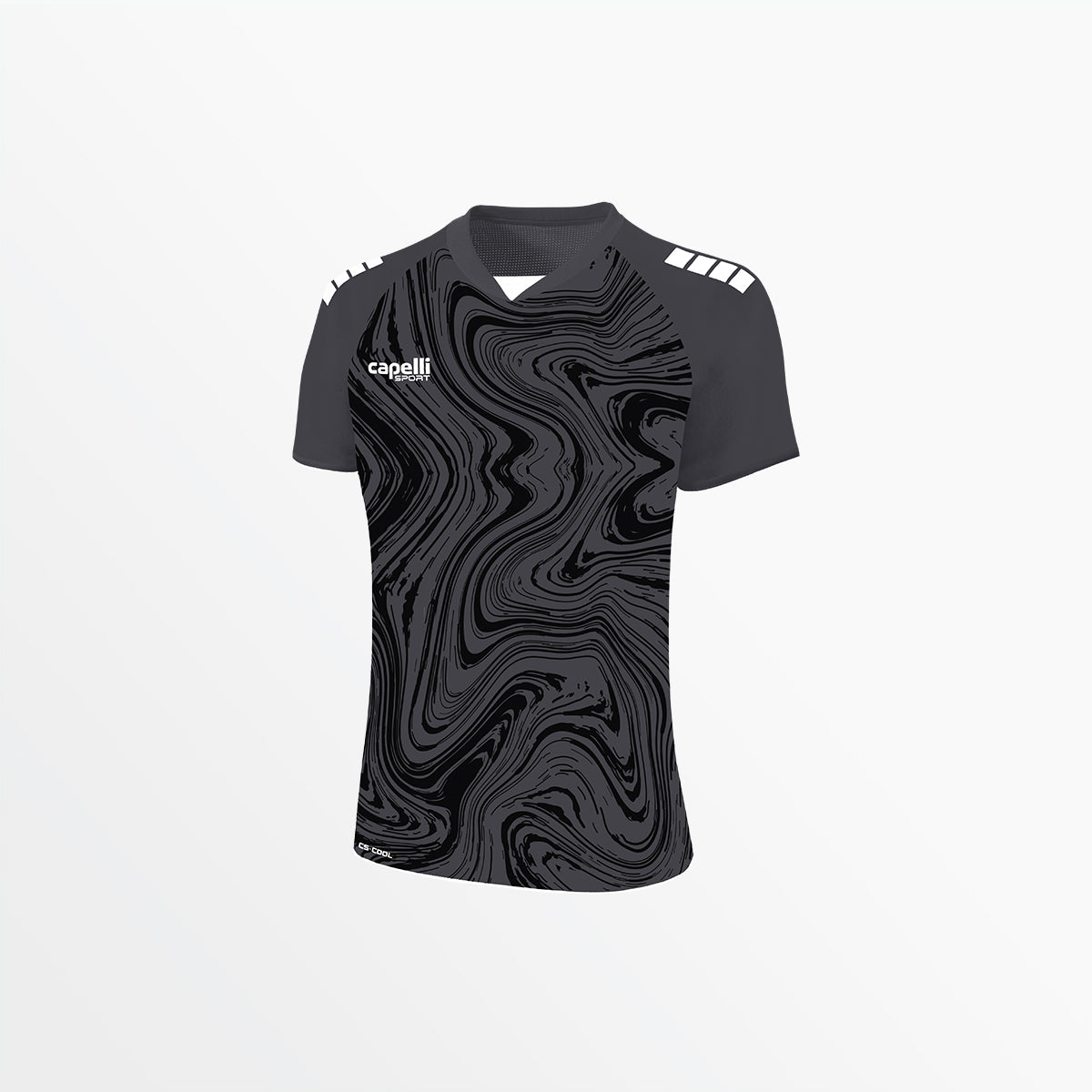 Women's Condor III Marble Jersey Capelli Sport XS Dark Grey