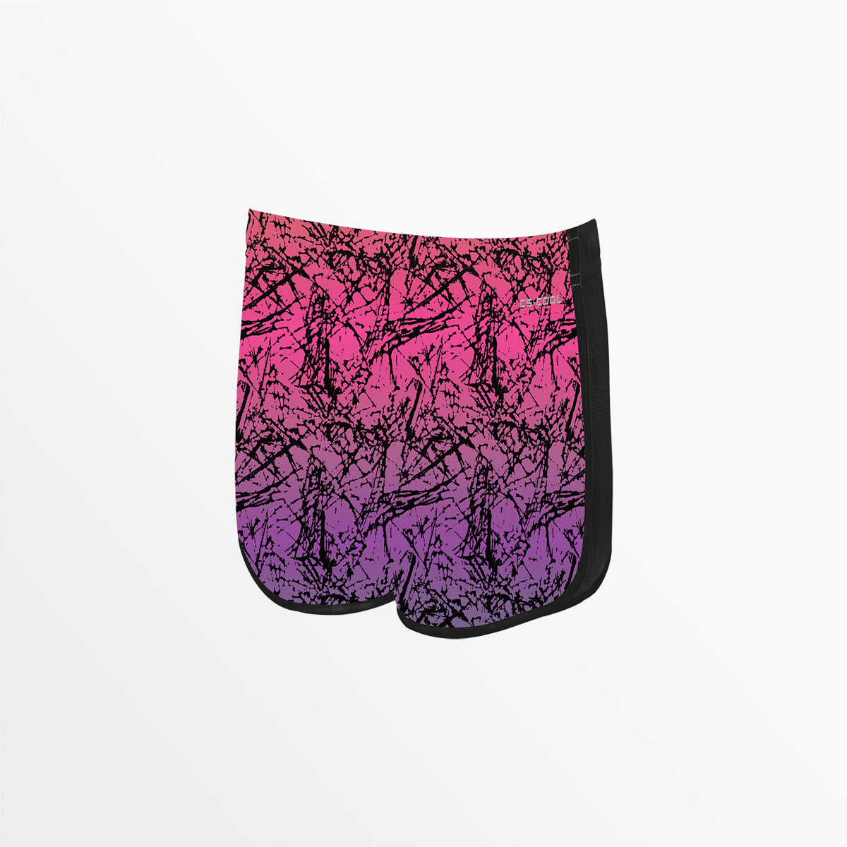 Girl's Distressed Ombre Running Shorts Capelli Sport