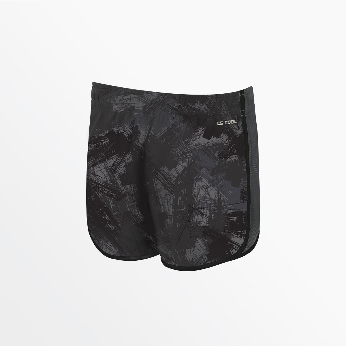 Girl's Camo Strokes 2-Tone Running Shorts Capelli Sport