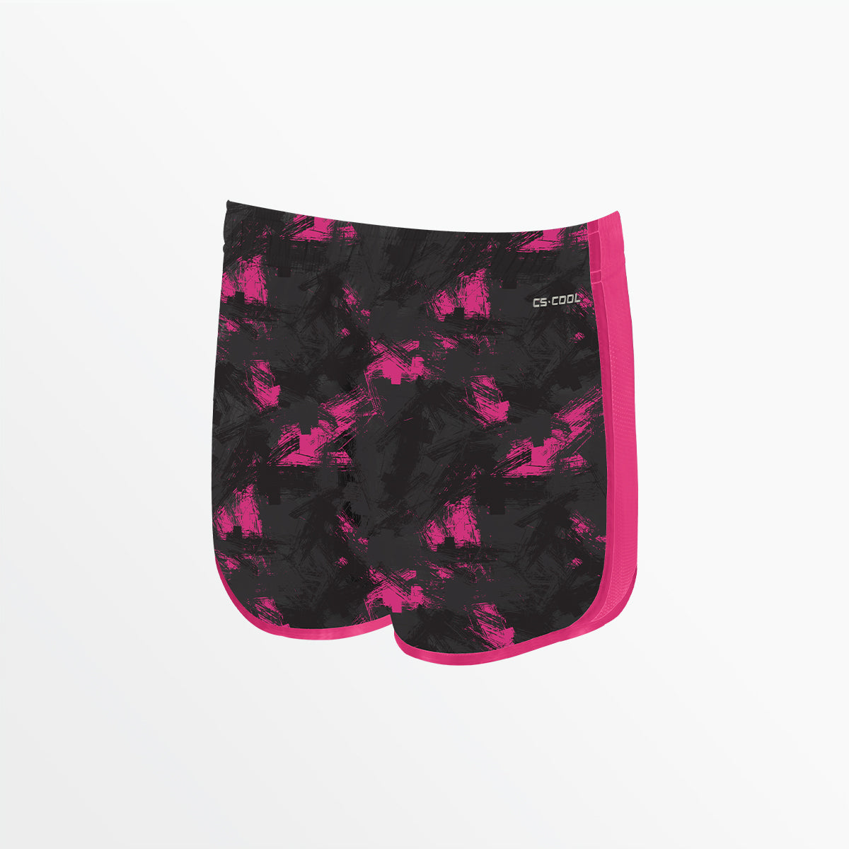 Girl's Camo Strokes 2-Tone Running Shorts Capelli Sport