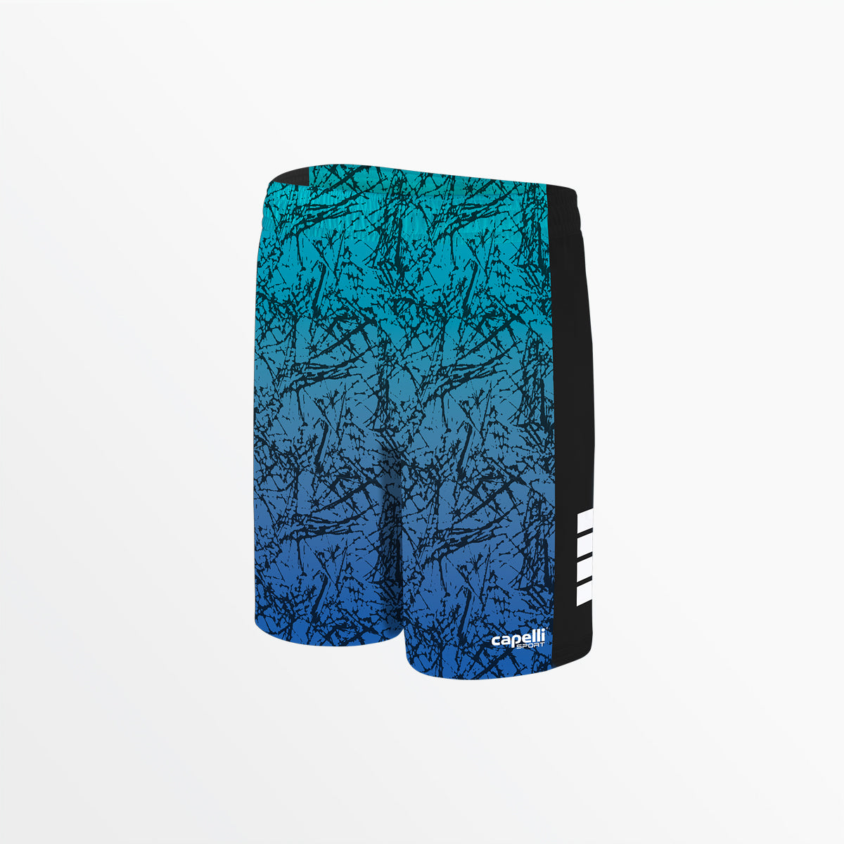 Youth Distressed Ombre Logo Short Capelli Sport