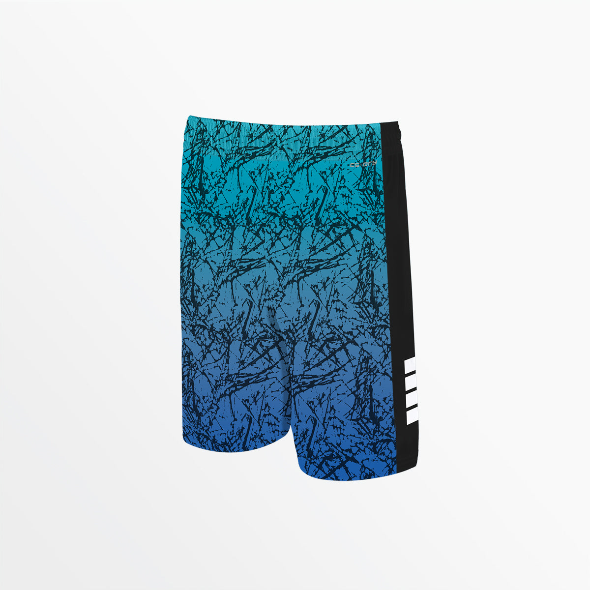 Youth Distressed Ombre Logo Short Capelli Sport