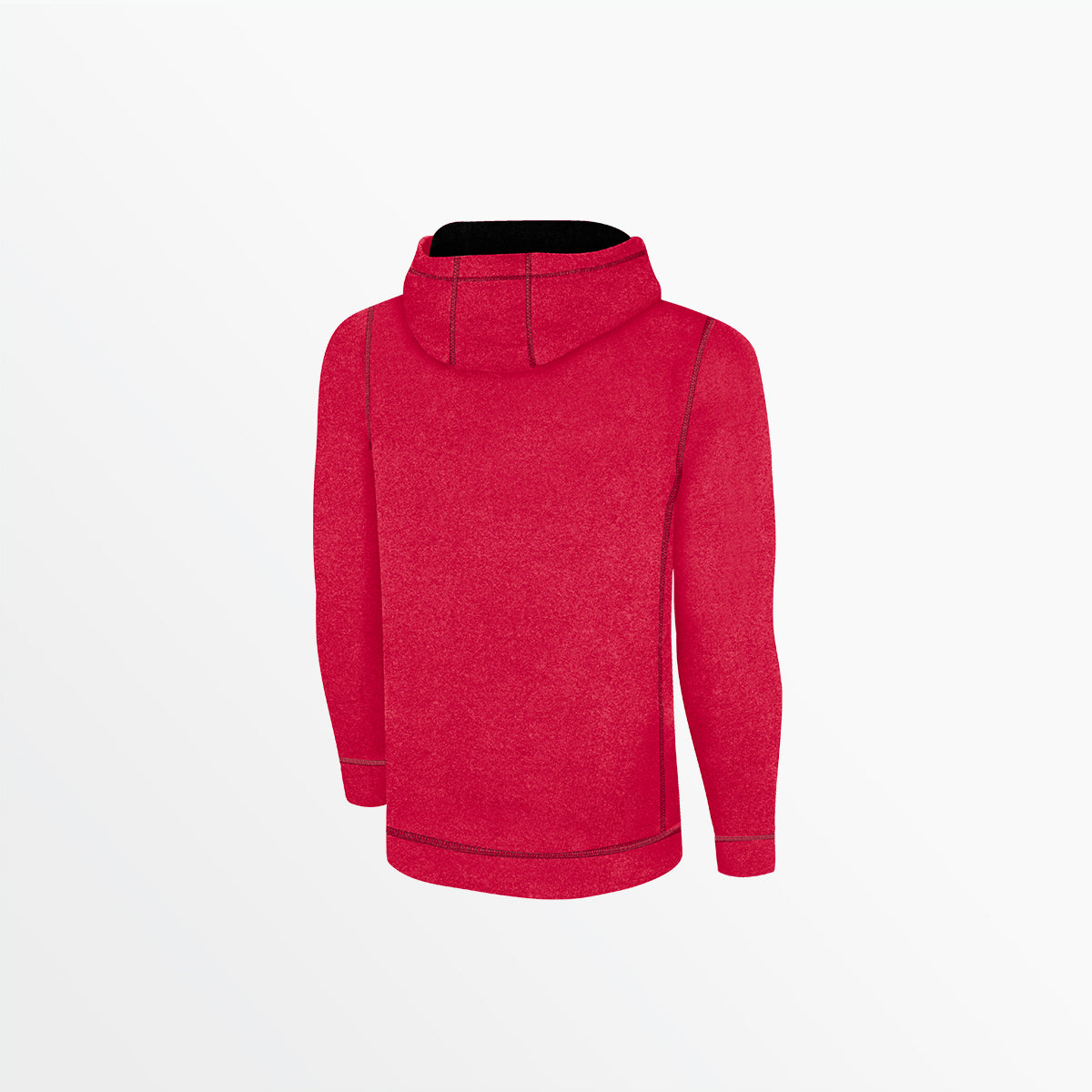 Men's Essential Heather Zip Up Hoodie Capelli Sport