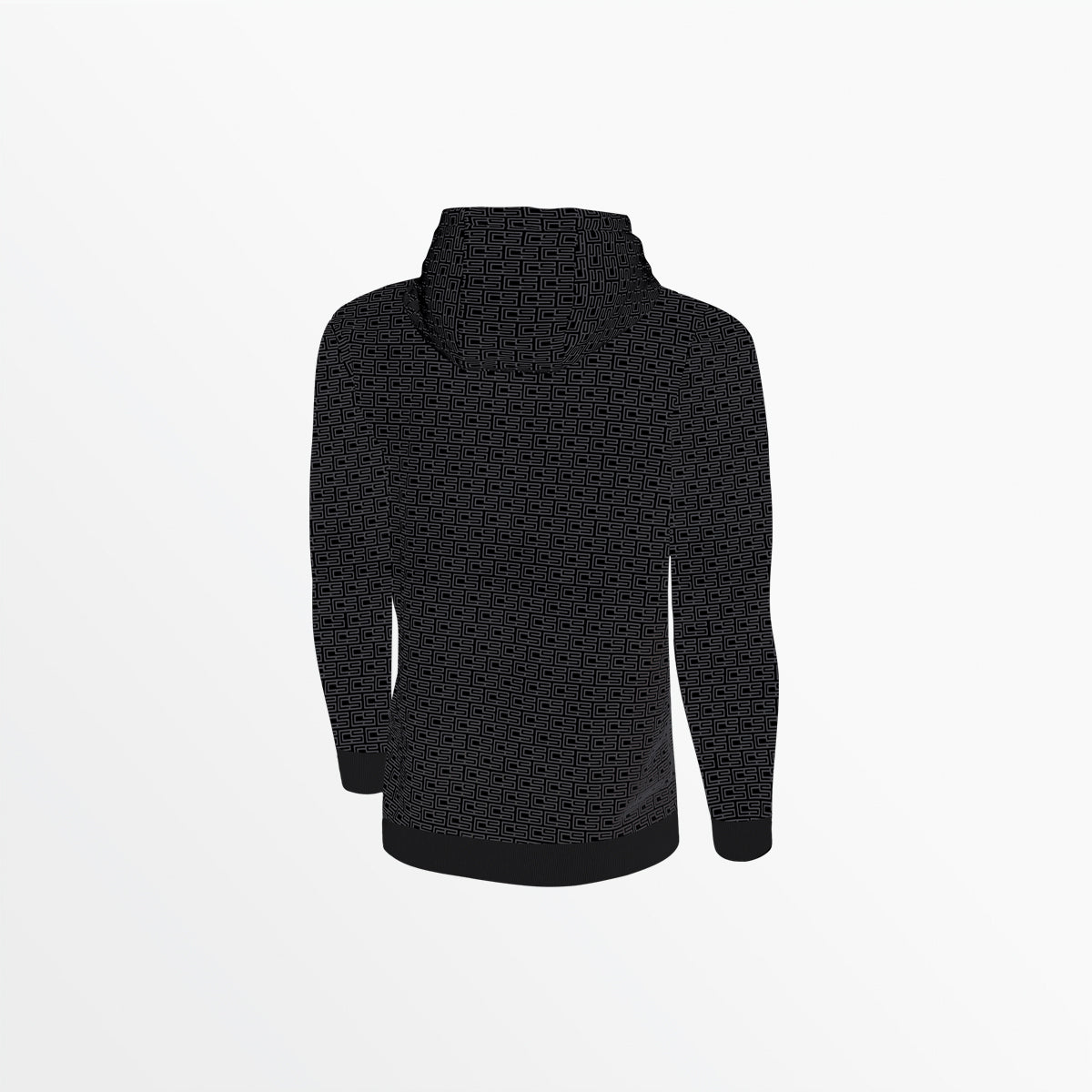 Youth CS Monogram Print Pullover Hoodie Capelli Sport