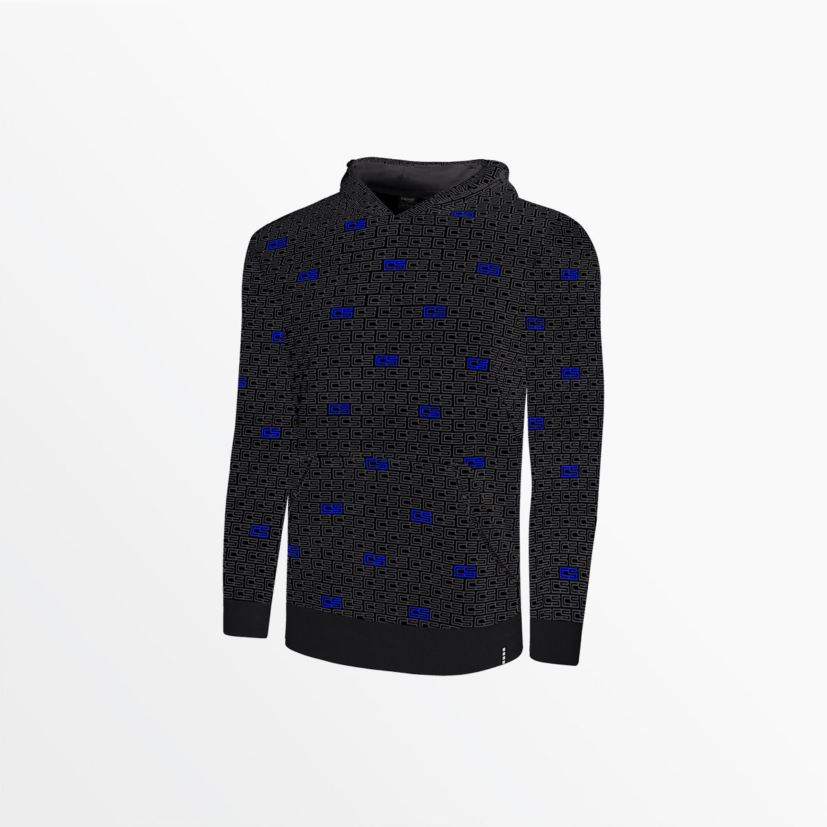 Youth CS Monogram Print Pullover Hoodie Capelli Sport