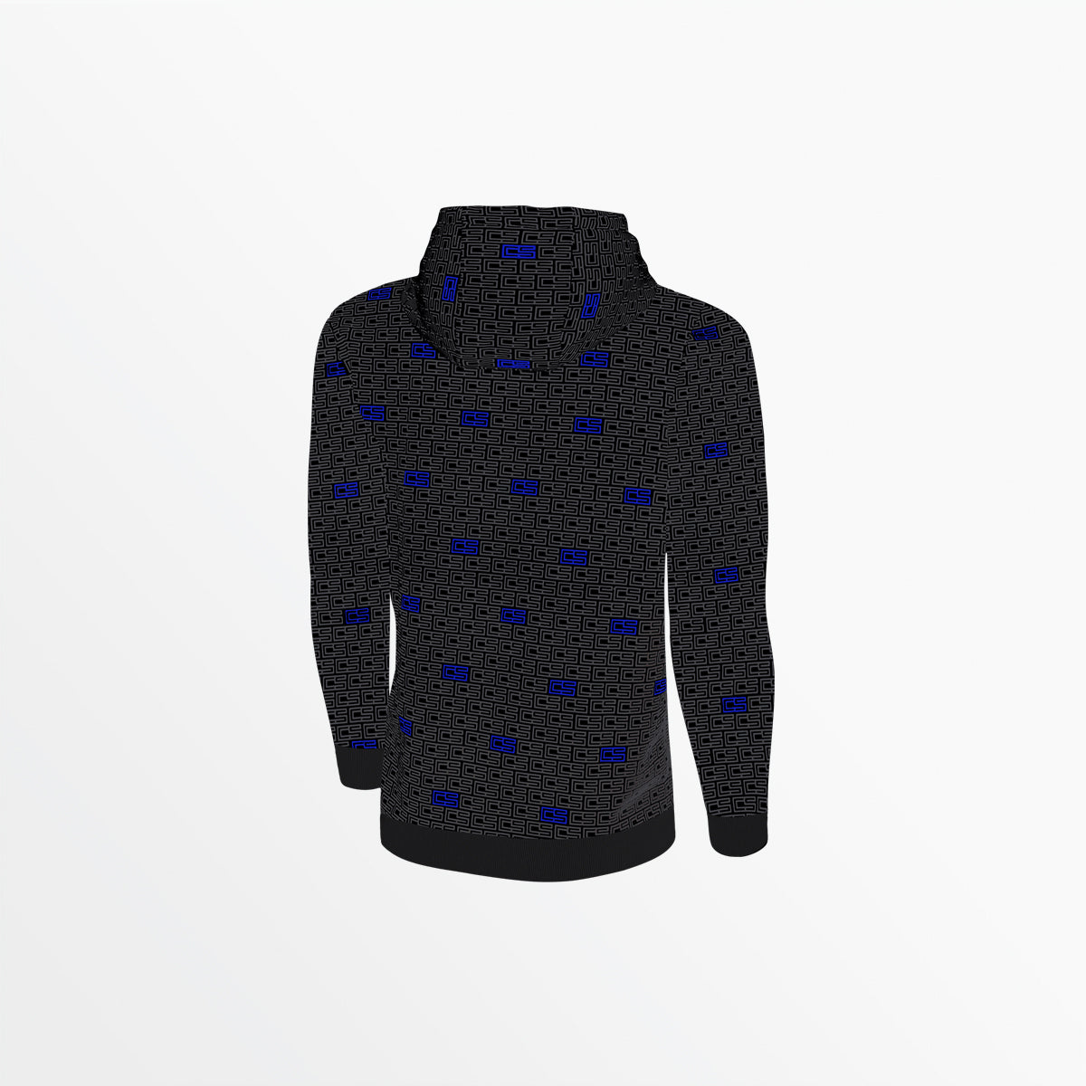 Youth CS Monogram Print Pullover Hoodie Capelli Sport