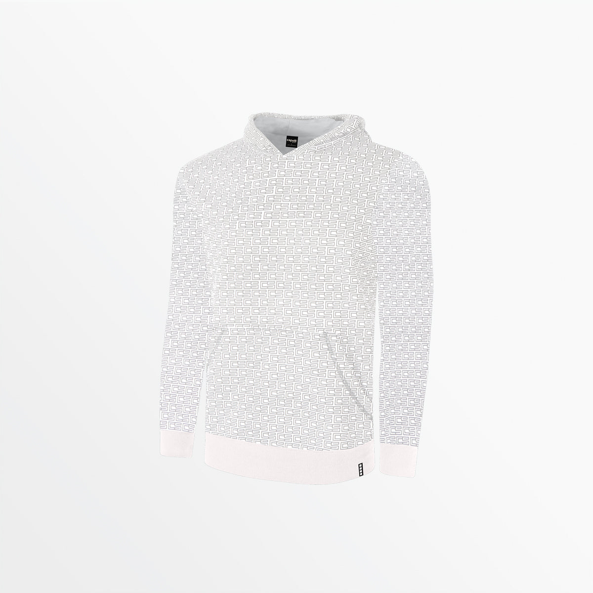Youth CS Monogram Print Pullover Hoodie Capelli Sport