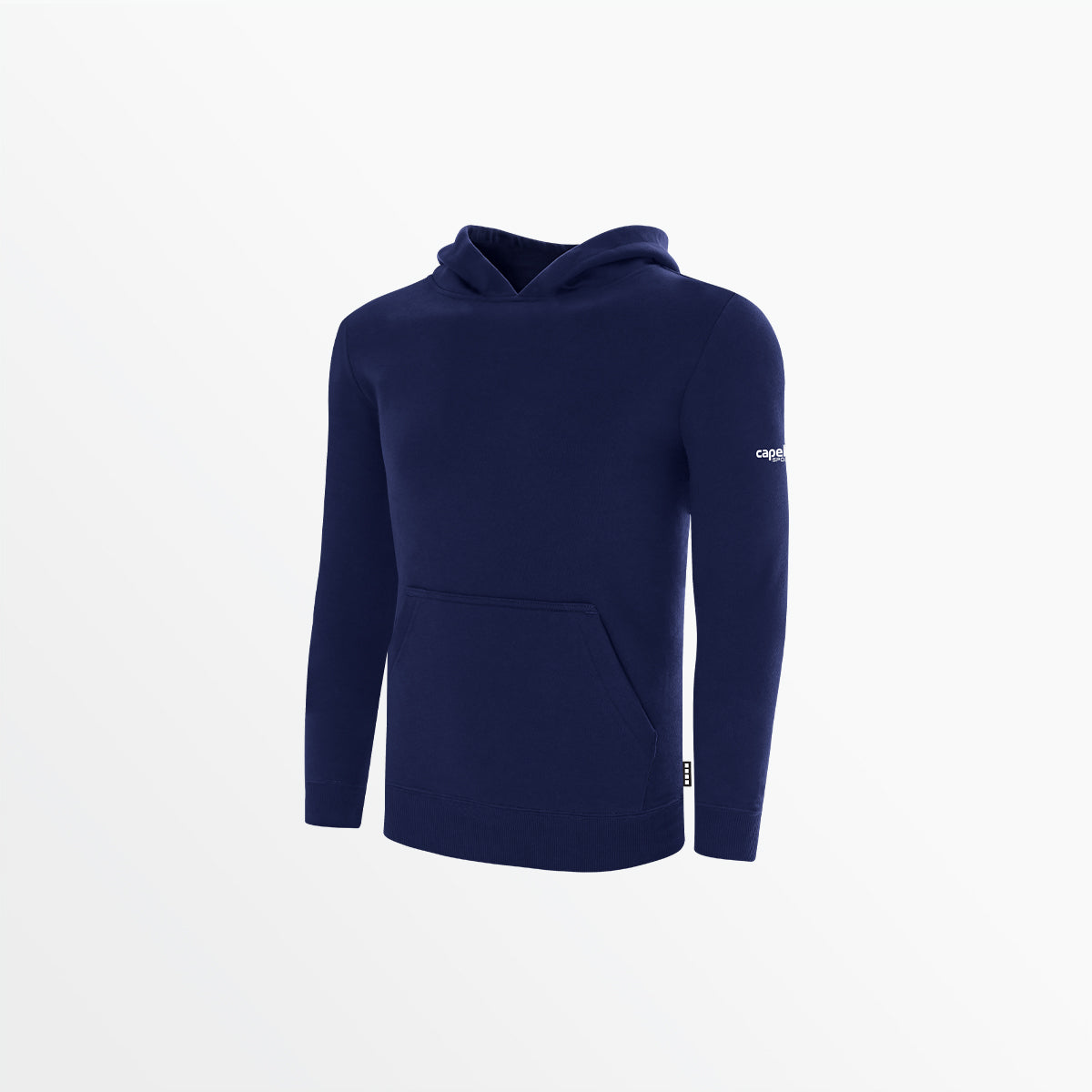 Youth Basics Fleece Pullover Hoodie With Sleeve Logo Capelli Sport XXS