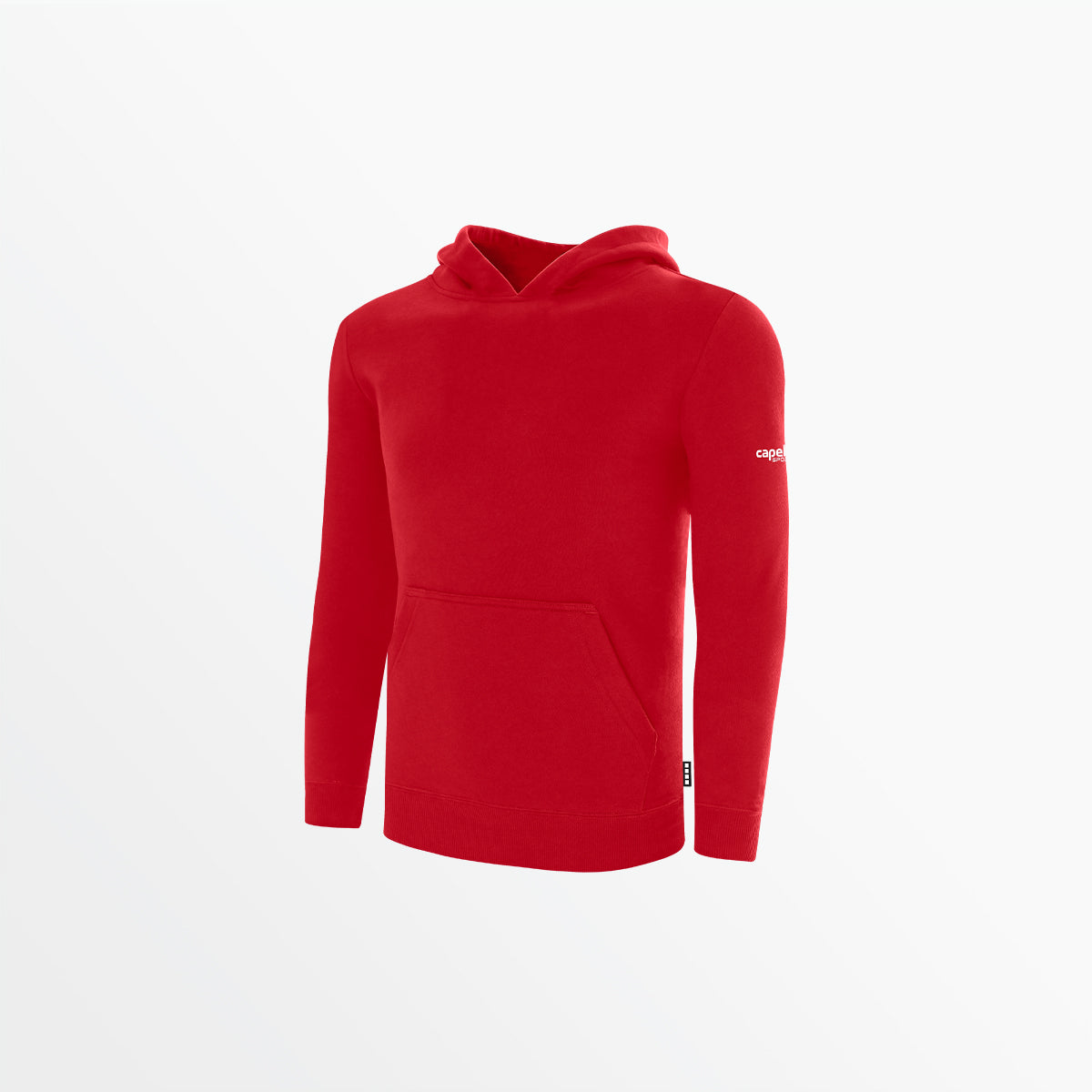 Youth Basics Fleece Pullover Hoodie With Sleeve Logo Capelli Sport XXS