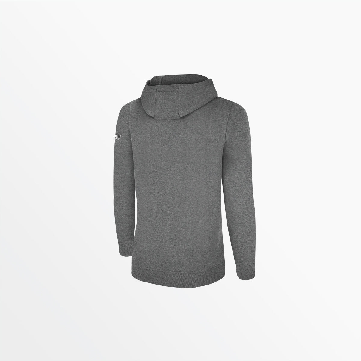 Women's Basics Fleece Pullover Hoodie With Sleeve Logo Capelli Sport