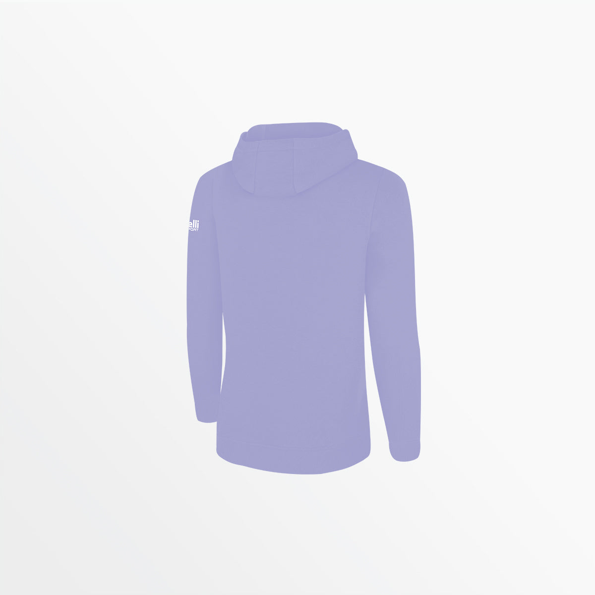 Women's Basics Fleece Pullover Hoodie With Sleeve Logo Capelli Sport