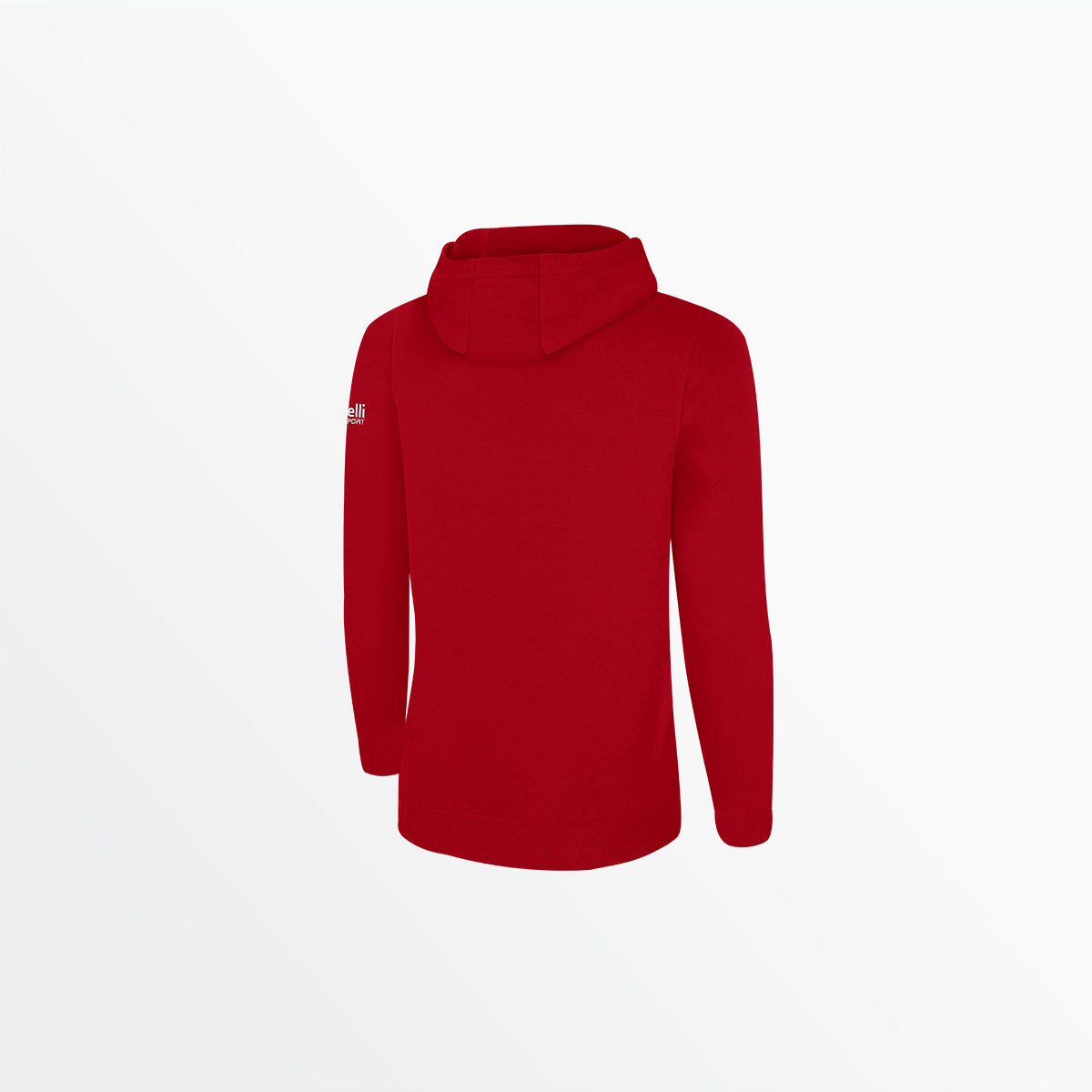 Women's Basics Fleece Pullover Hoodie With Sleeve Logo Capelli Sport