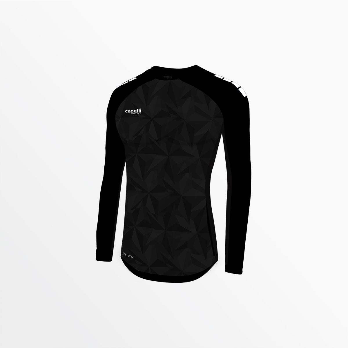 Women's Pitch Star Long Sleeve Goalkeeper Jersey With Padding Capelli Sport XS Black