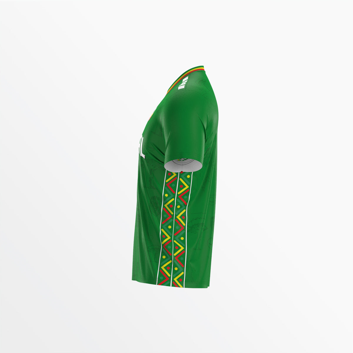 Senegal Basketball 2026/27 Home Shooting Shirt - Adult Capelli Sport