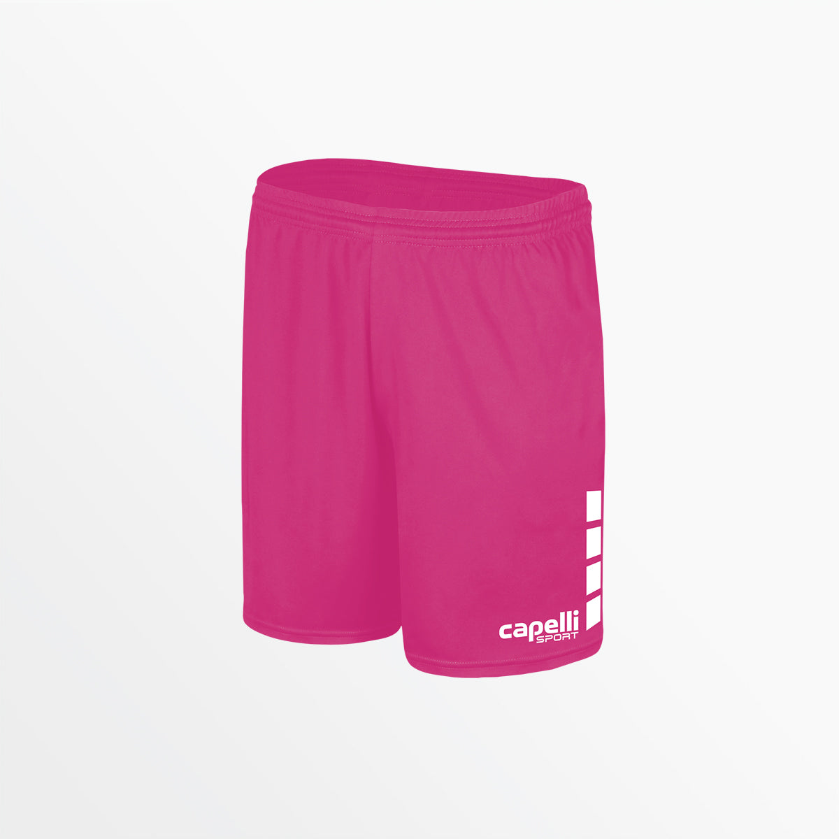 Women's Team Match Shorts With 5" Inseam and 4-Cubes Capelli Sport S