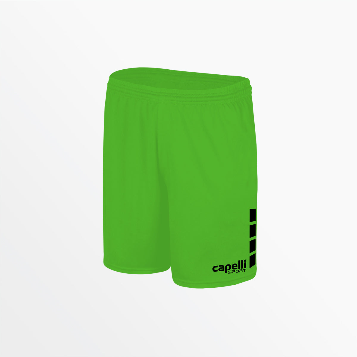 Women's Team Match Shorts With 5" Inseam and 4-Cubes Capelli Sport XS