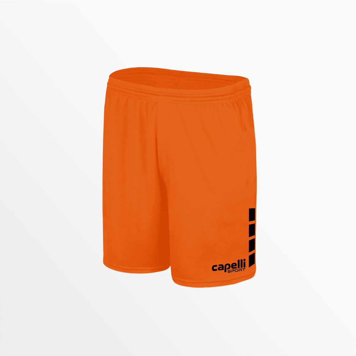 Women's Team Match Shorts With 5" Inseam and 4-Cubes Capelli Sport XS